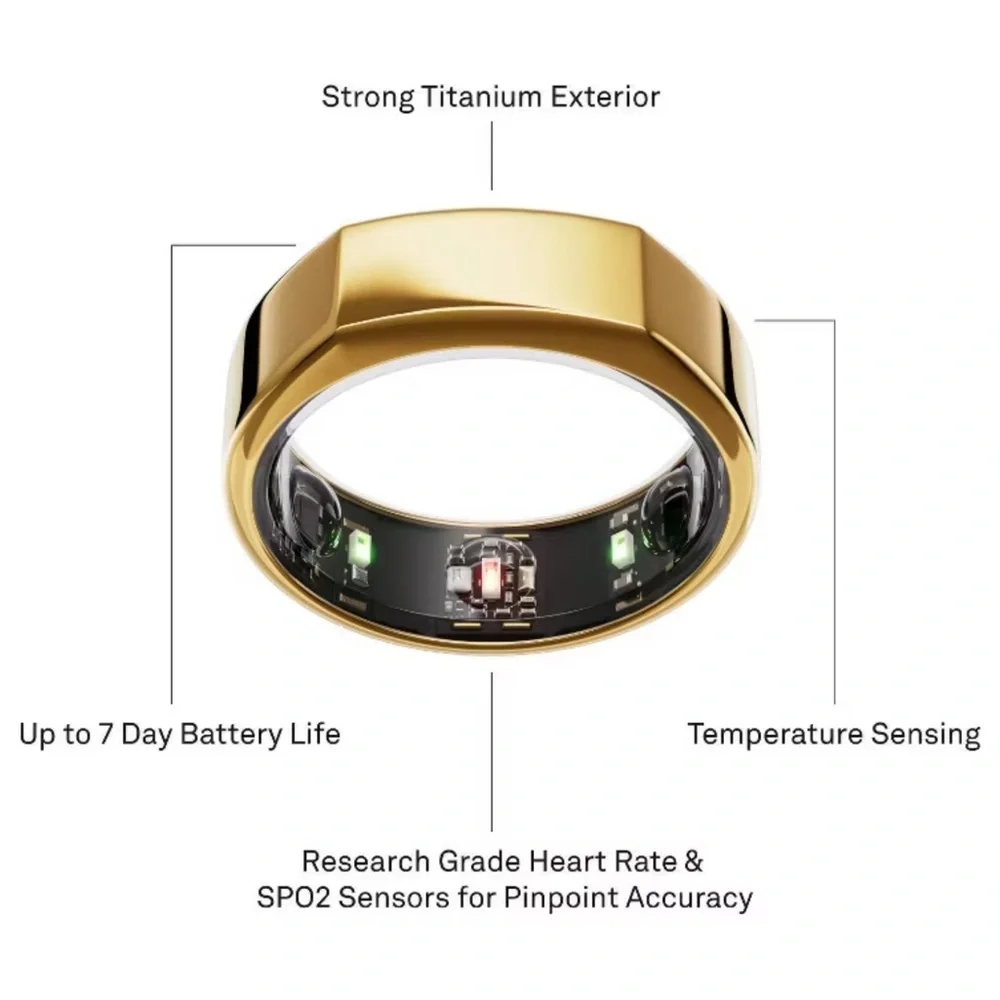Oura Heritage Ring Gen 3- Gold